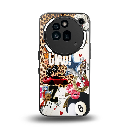 Ciao Luxe back phone cover | glass case for nothing phone 3a pro