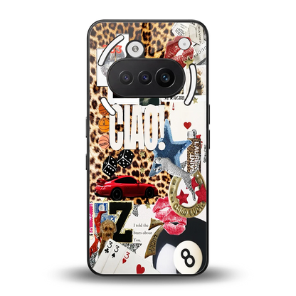 Ciao Luxe back phone cover | glass case for nothing phone 3a