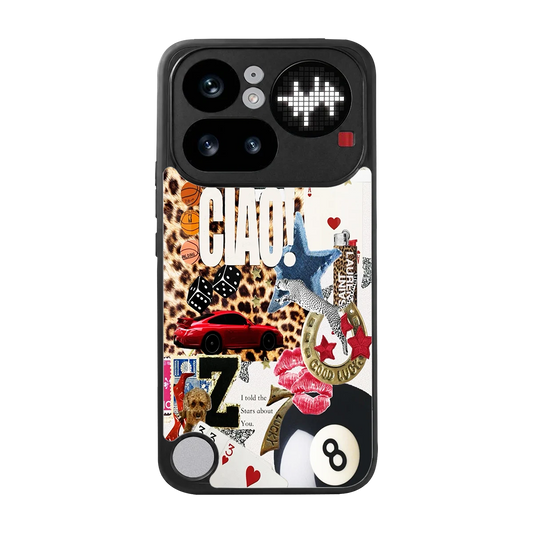 Ciao Luxe back phone cover | glass case for nothing phone 4a pro