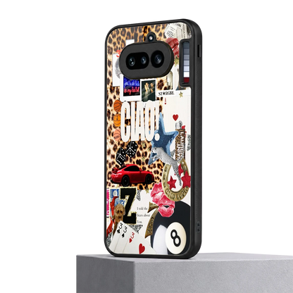 Ciao Luxe nothing phone 4a mobile cover | shockproof glass phone case