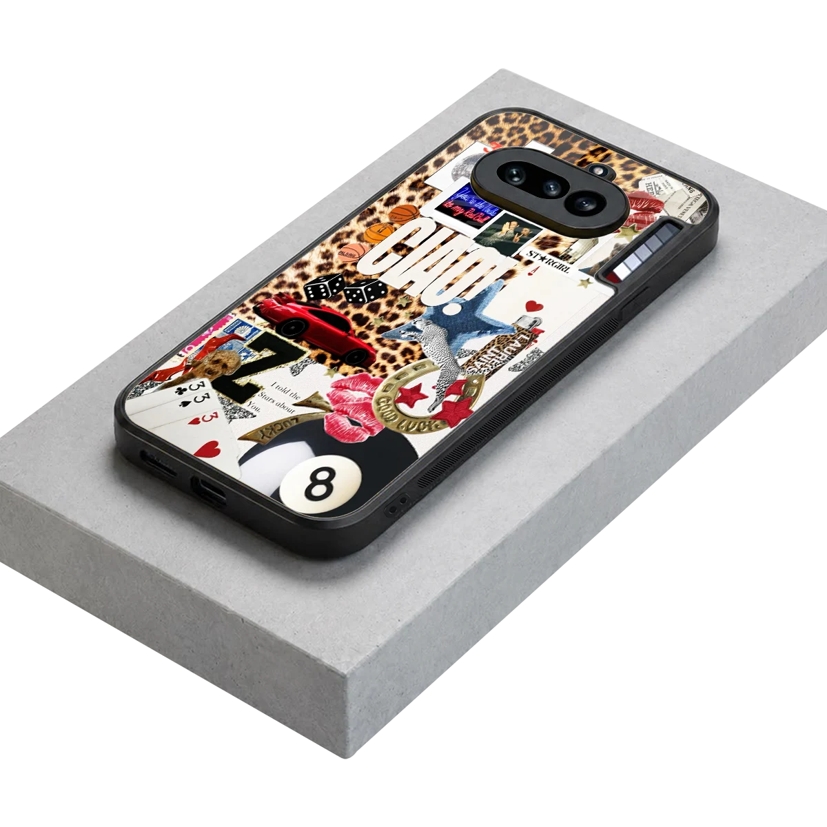 Ciao Luxe stylish phone case for nothing phone 4a | glossy glass and slim fit