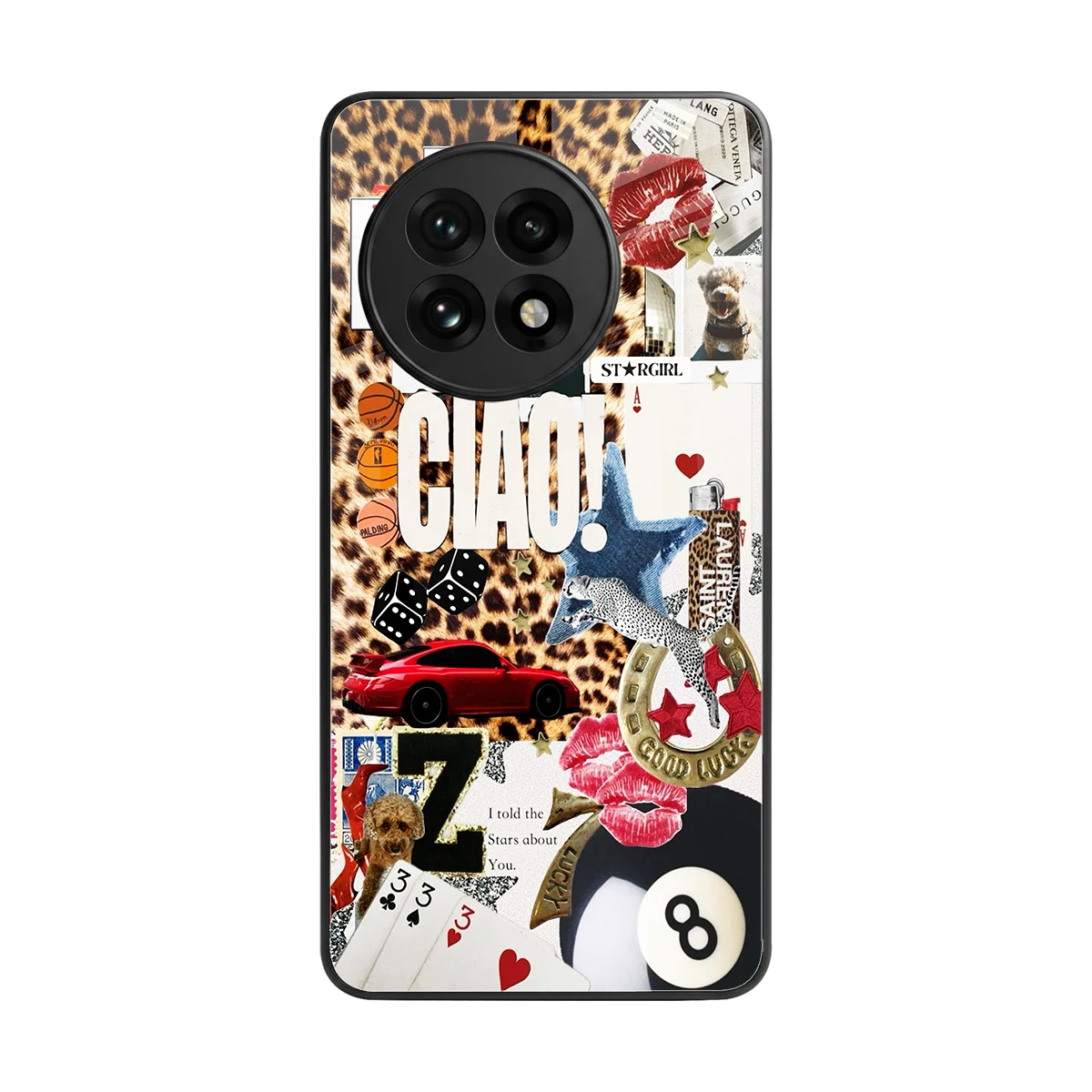 Ciao Luxe back phone cover | glass case for oneplus 13r