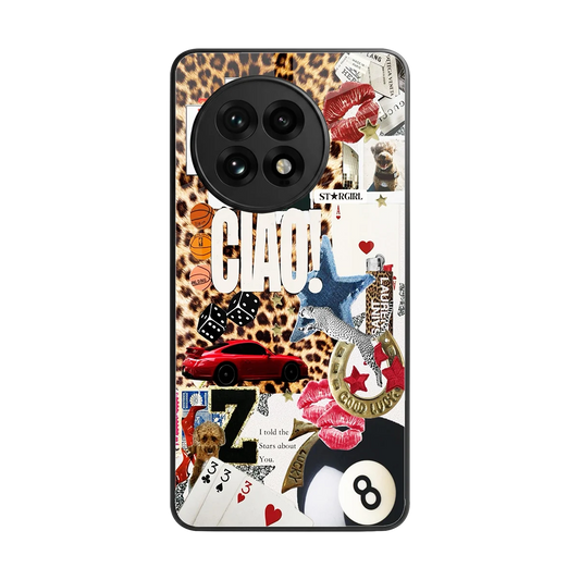 Ciao Luxe back phone cover | glass case for oneplus 13r