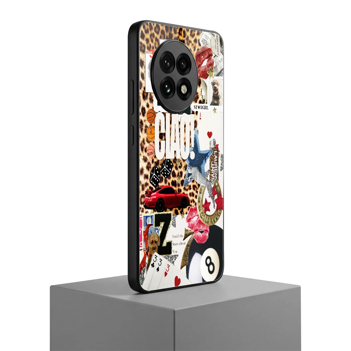 Ciao Luxe oneplus 13r mobile cover | shockproof glass phone case