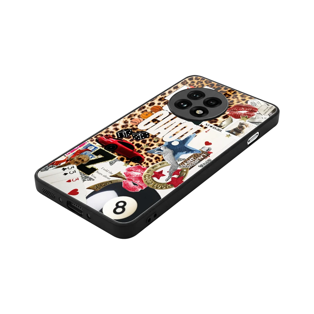 Ciao Luxe stylish phone case for oneplus 13r | glossy glass and slim fit