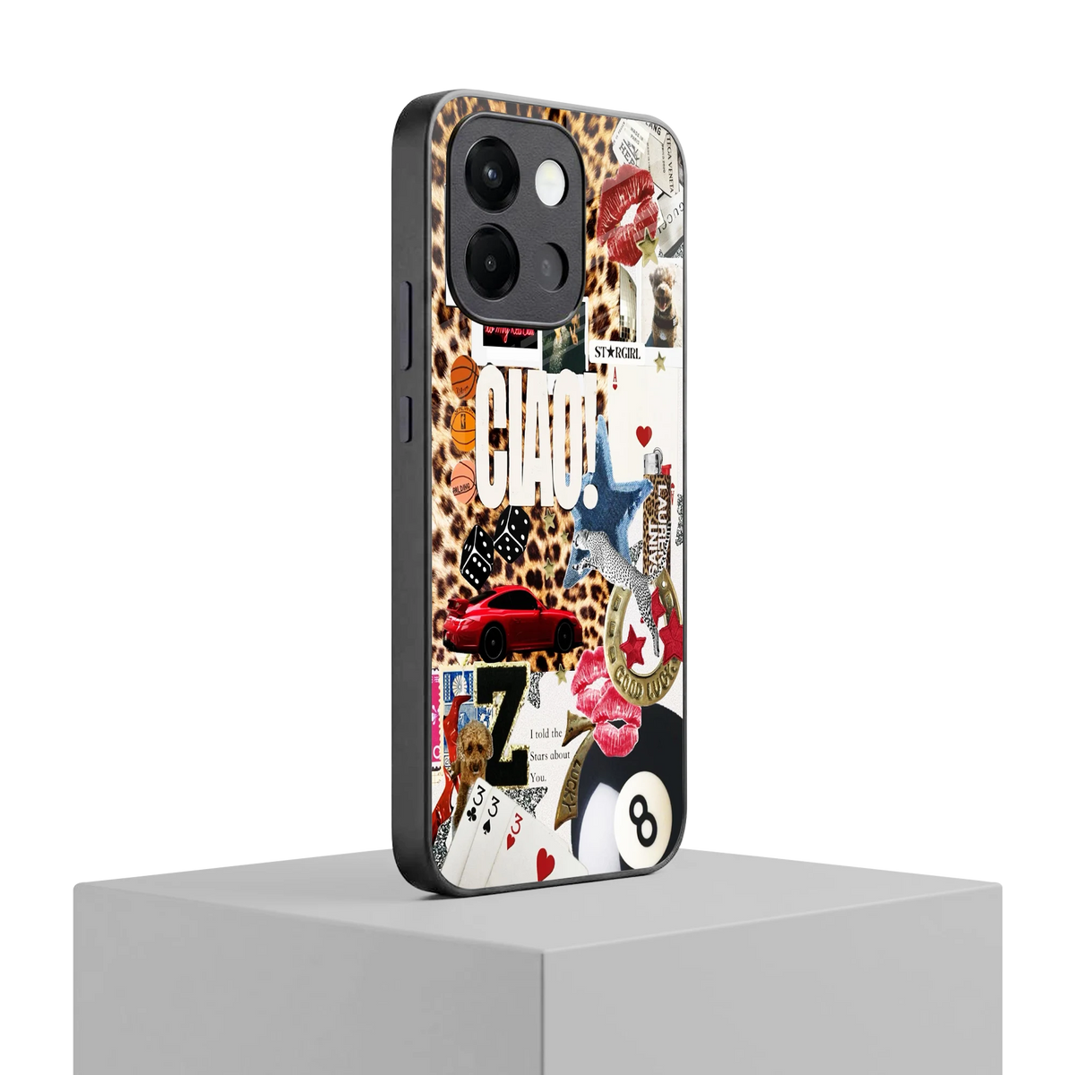 Ciao Luxe oneplus 13s mobile cover | shockproof glass phone case