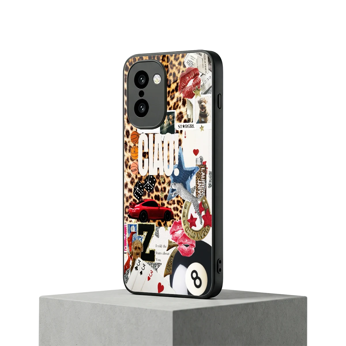 Ciao Luxe oneplus 15r mobile cover | shockproof glass phone case