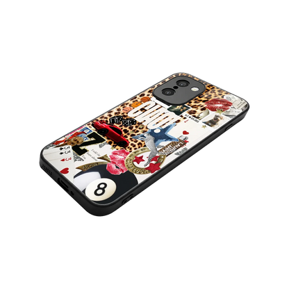 Ciao Luxe stylish phone case for oneplus 15r | glossy glass and slim fit