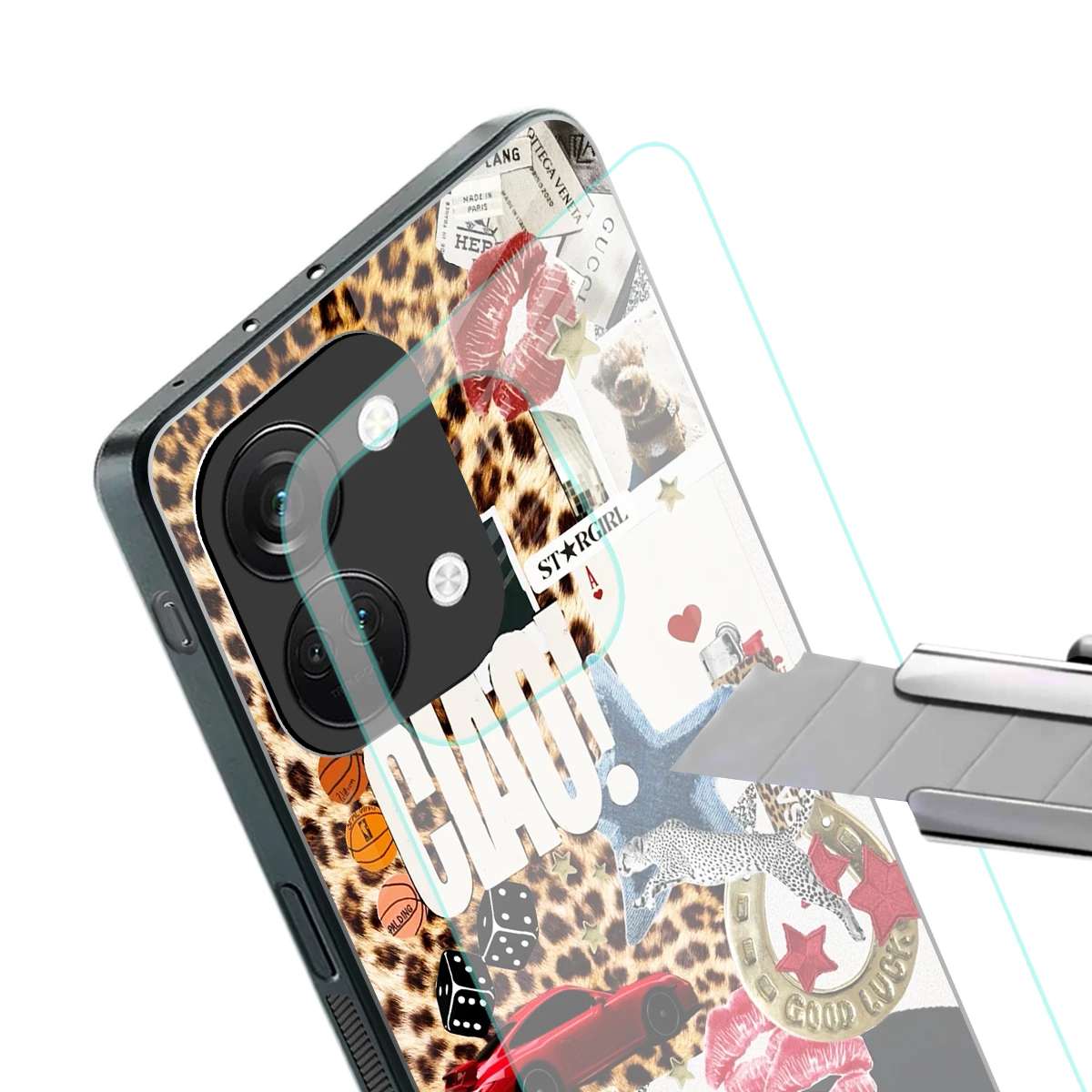 Ciao Luxe stylish phone case for oneplus nord 3 | glossy glass and slim fit