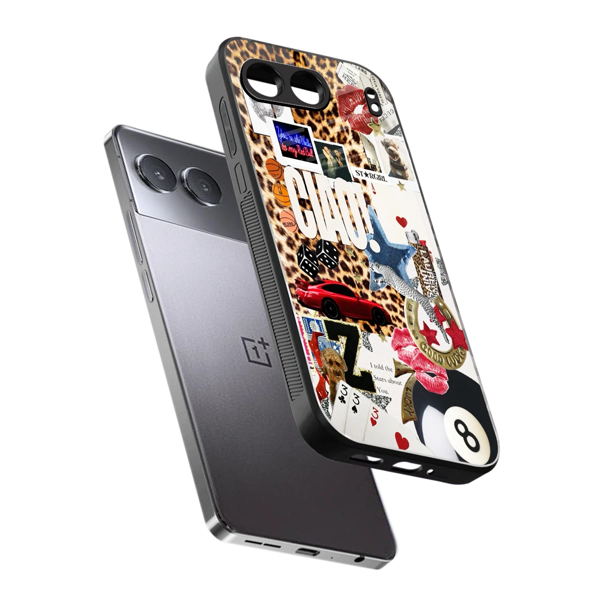 Ciao Luxe sleek oneplus nord 4 cover with tempered glass back and TPU edges