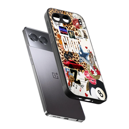 Ciao Luxe sleek oneplus nord 4 cover with tempered glass back and TPU edges