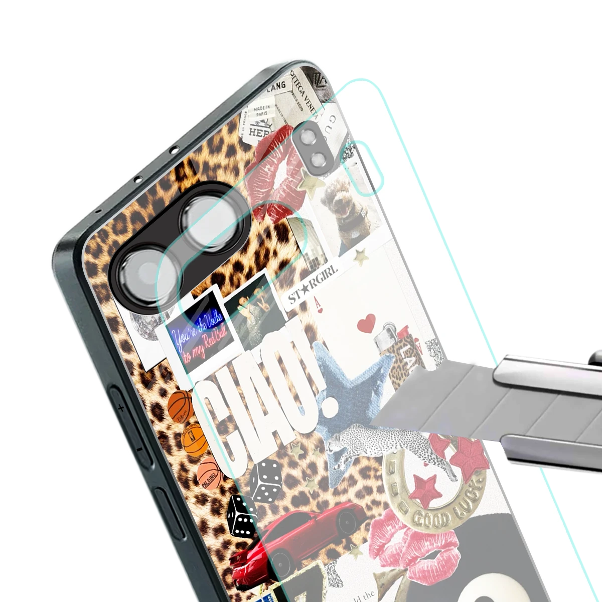 Ciao Luxe stylish phone case for oneplus nord 4 | glossy glass and slim fit