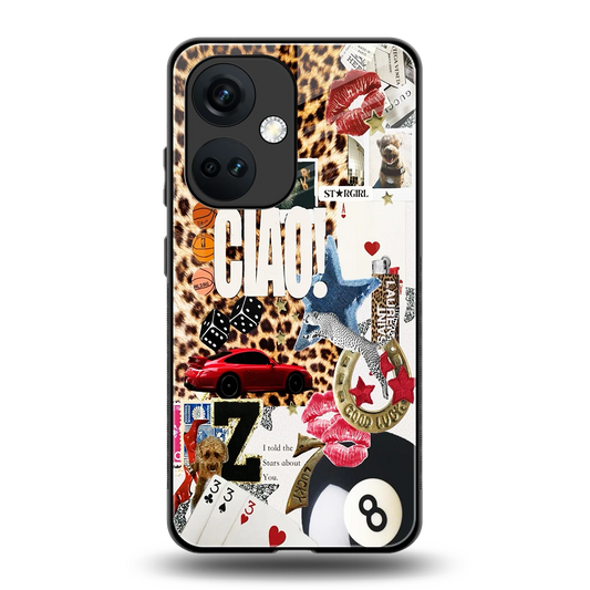 Ciao Luxe back phone cover | glass case for oneplus nord ce 3