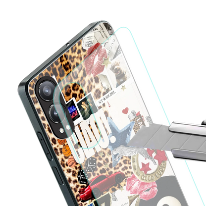 Ciao Luxe stylish phone case for oneplus nord ce 4 lite | glossy glass and slim fit