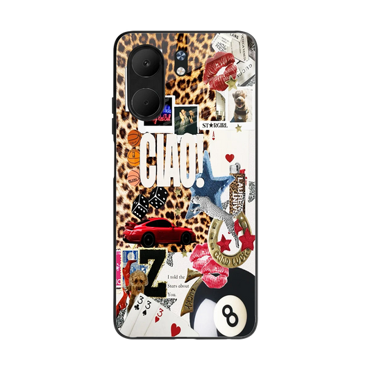 Ciao Luxe back phone cover | glass case for oppo a5x 5g