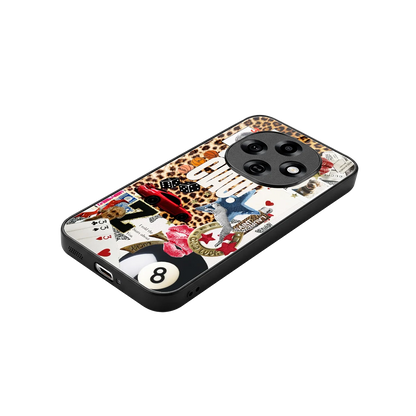 Ciao Luxe stylish phone case for oppo f31 pro 5g | glossy glass and slim fit