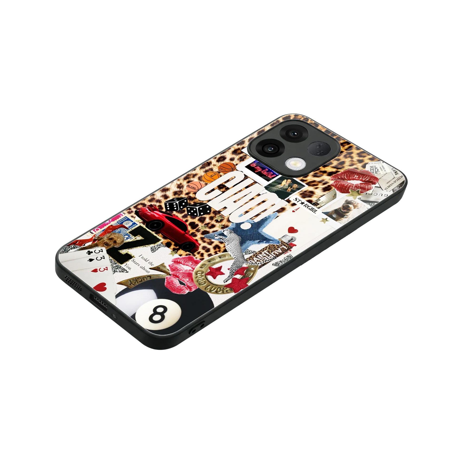 Ciao Luxe stylish phone case for oppo k13 5g | glossy glass and slim fit