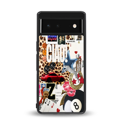 Ciao Luxe back phone cover | glass case for google pixel 6
