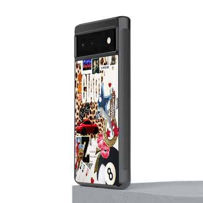 Ciao Luxe stylish phone case for google pixel 6 | glossy glass and slim fit