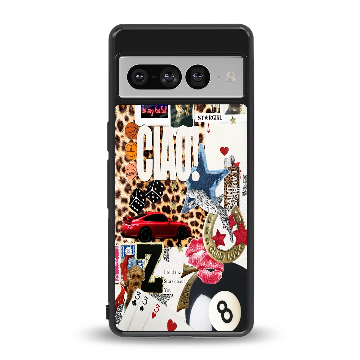 Ciao Luxe back phone cover | glass case for google pixel 7 pro