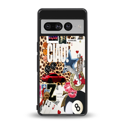 Ciao Luxe back phone cover | glass case for google pixel 7 pro