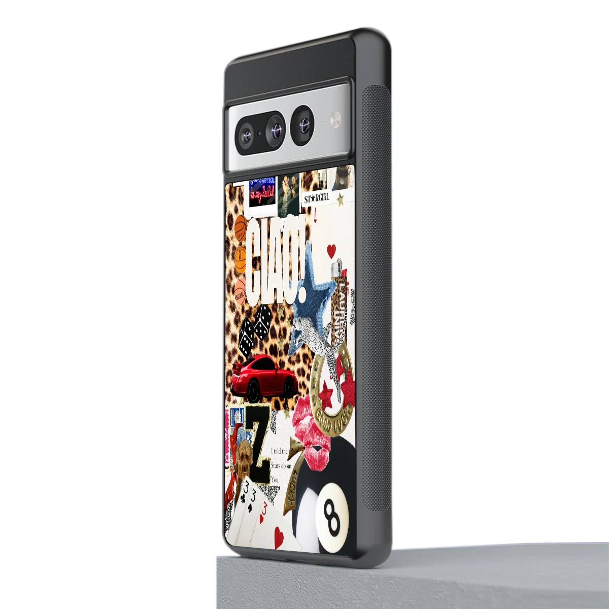 Ciao Luxe stylish phone case for google pixel 7 pro | glossy glass and slim fit