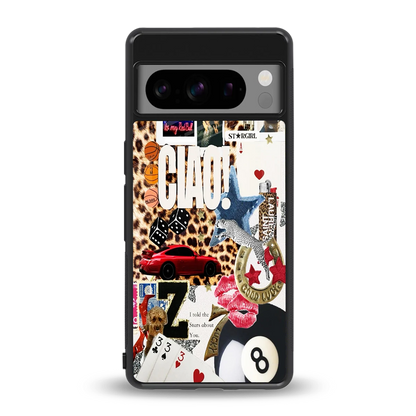 Ciao Luxe back phone cover | glass case for google pixel 8 pro