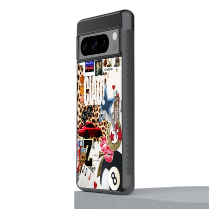 Ciao Luxe stylish phone case for google pixel 8 pro | glossy glass and slim fit