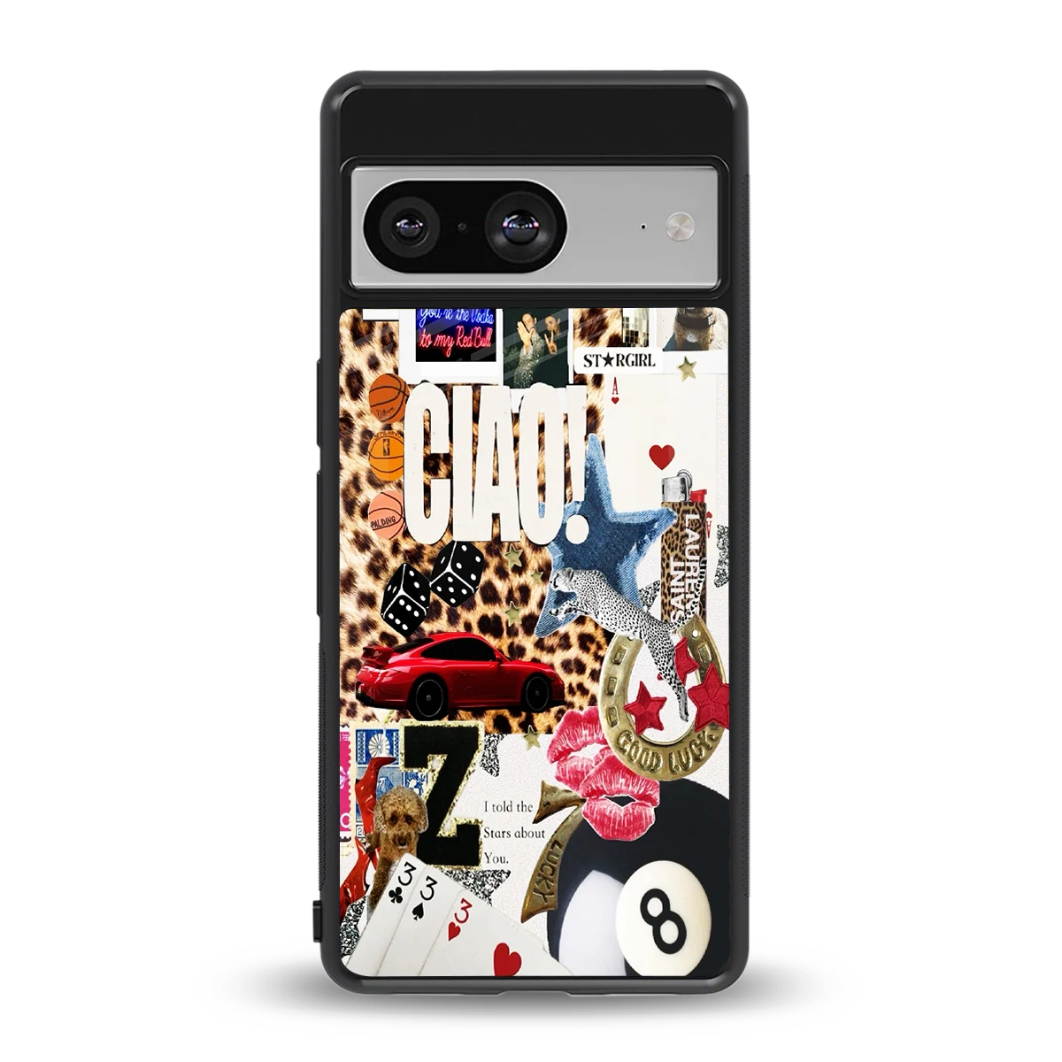 Ciao Luxe back phone cover | glass case for google pixel 8