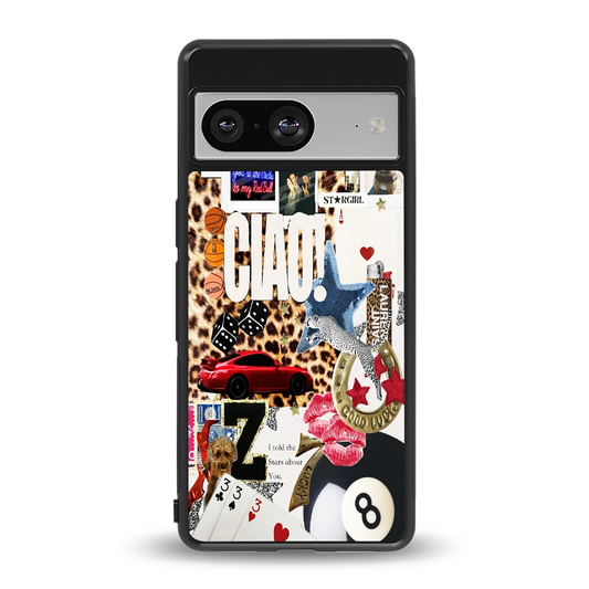 Ciao Luxe back phone cover | glass case for google pixel 8