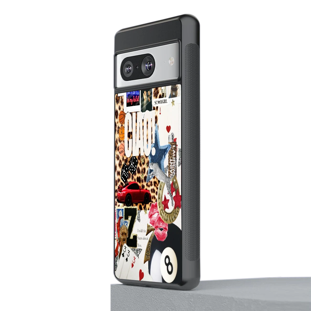 Ciao Luxe stylish phone case for google pixel 8 | glossy glass and slim fit