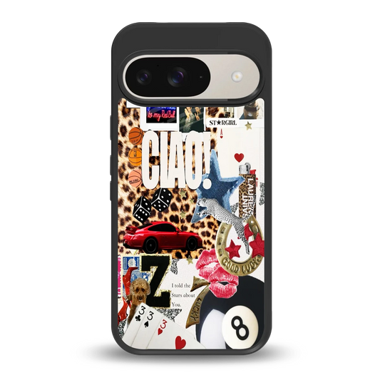 Ciao Luxe back phone cover | glass case for google pixel 9