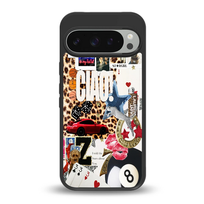 Ciao Luxe back phone cover | glass case for google pixel 9 pro