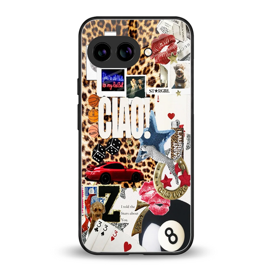 Ciao Luxe back phone cover | glass case for google pixel 10a