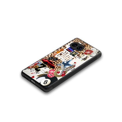 Ciao Luxe stylish phone case for google pixel 9a | glossy glass and slim fit