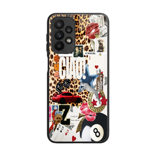 Ciao Luxe back phone cover | glass case for samsung galaxy a23