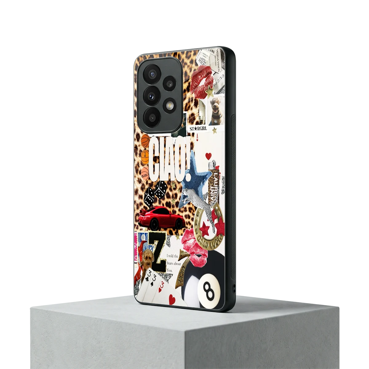 Ciao Luxe samsung galaxy a23 mobile cover | shockproof glass phone case