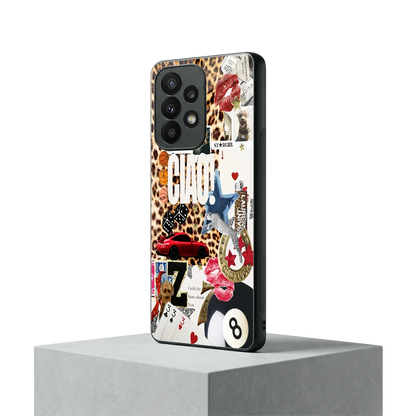 Ciao Luxe samsung galaxy a23 mobile cover | shockproof glass phone case