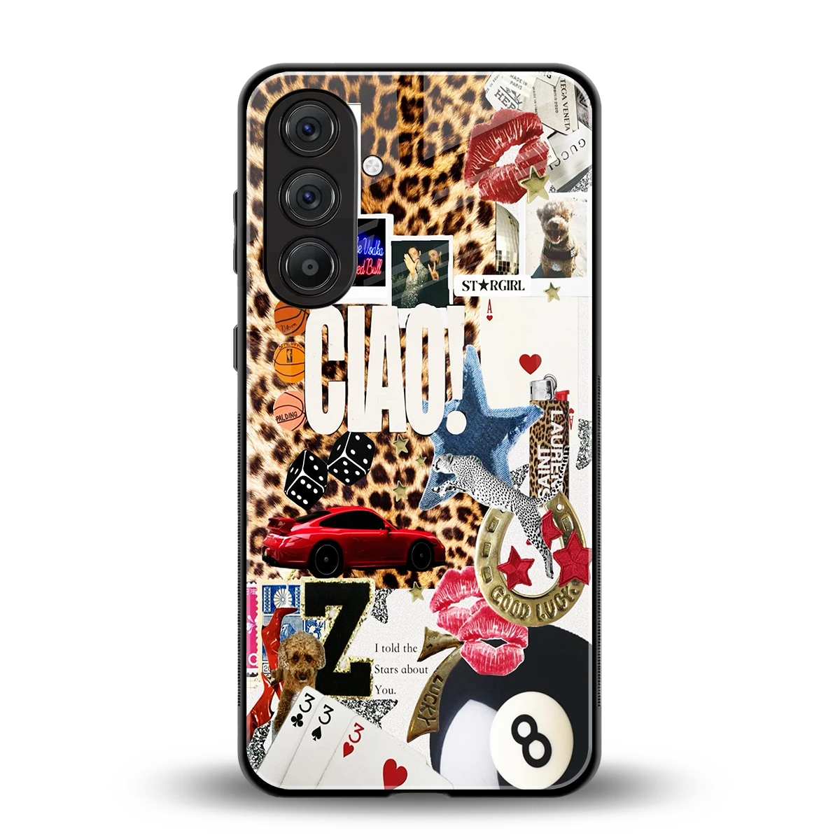 Ciao Luxe back phone cover | glass case for samsung galaxy m36 5g
