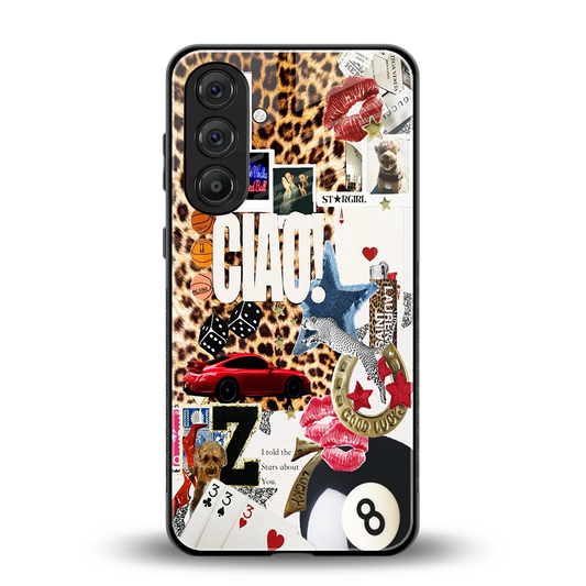 Ciao Luxe back phone cover | glass case for samsung galaxy m36 5g