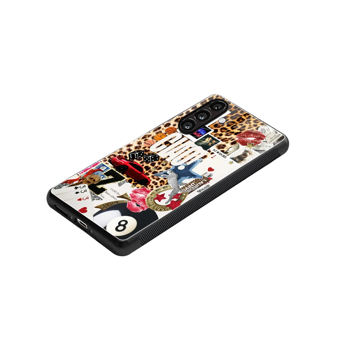 Ciao Luxe stylish phone case for samsung galaxy m36 5g | glossy glass and slim fit