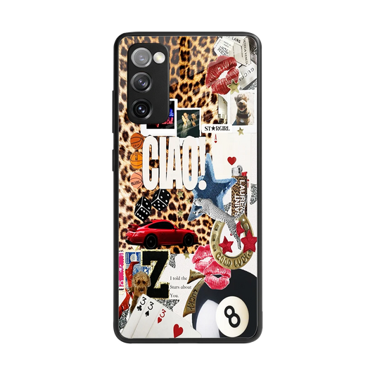 Ciao Luxe back phone cover | glass case for samsung galaxy s20 fe