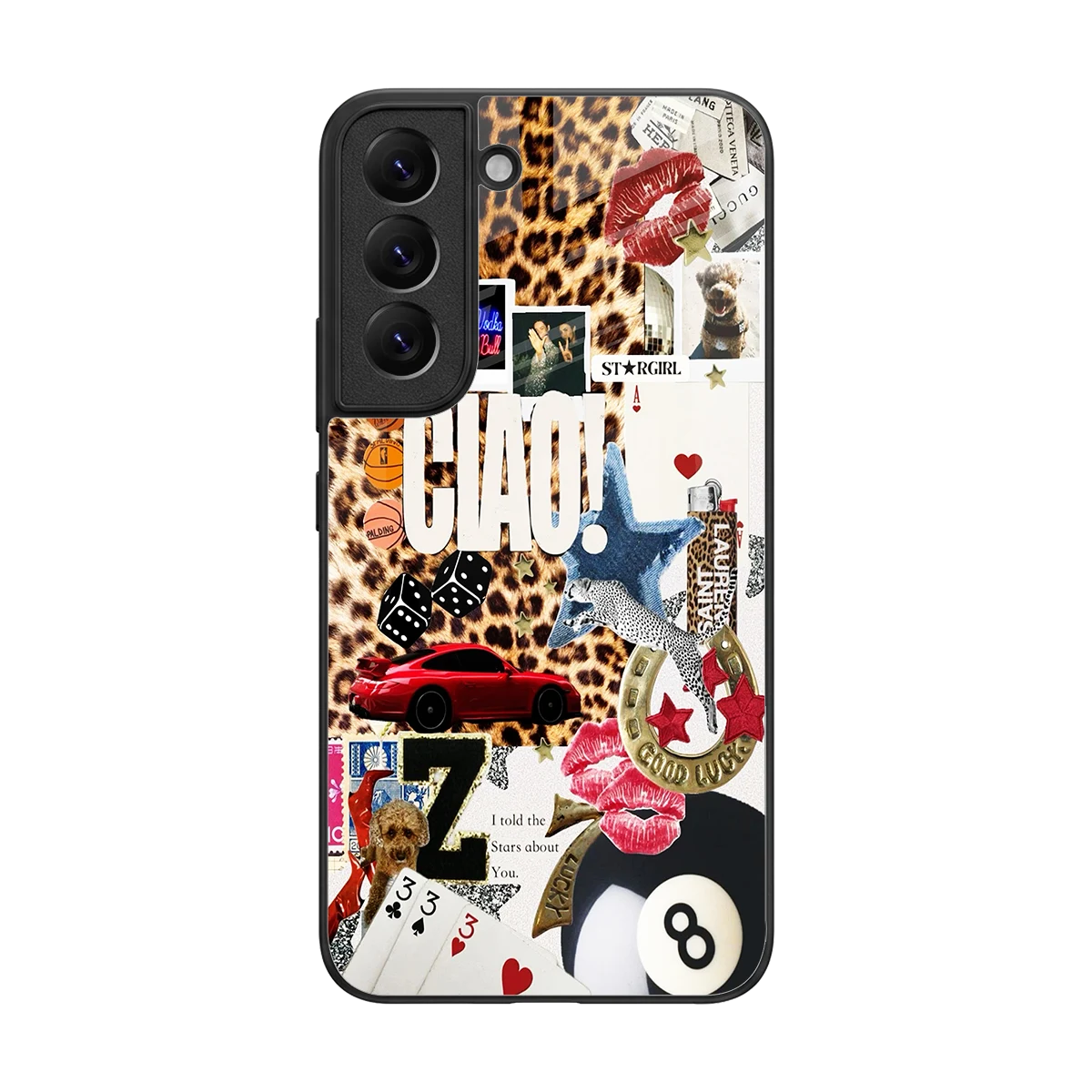 Ciao Luxe back phone cover | glass case for samsung galaxy s22