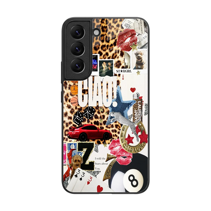 Ciao Luxe back phone cover | glass case for samsung galaxy s22