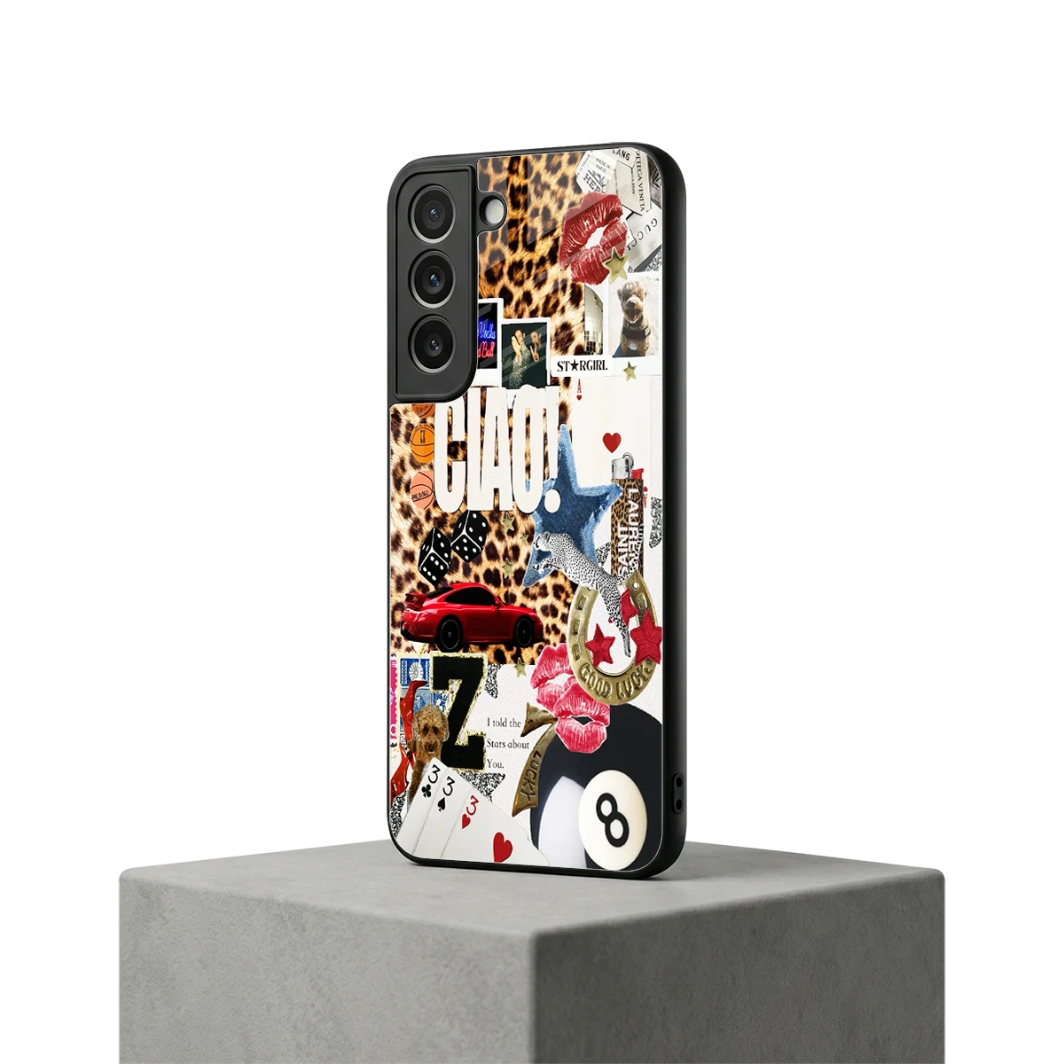 Ciao Luxe samsung galaxy s22 mobile cover | shockproof glass phone case