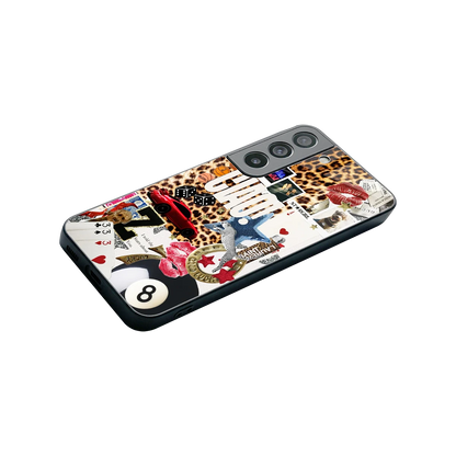 Ciao Luxe stylish phone case for samsung galaxy s22 | glossy glass and slim fit