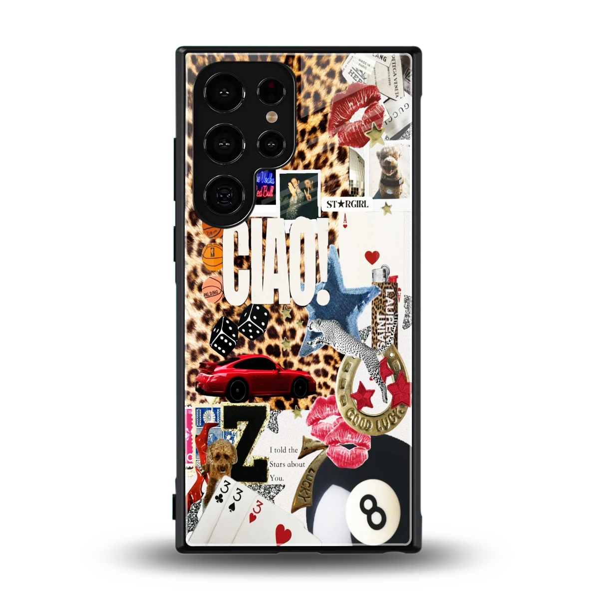 Ciao Luxe back phone cover | glass case for samsung galaxy s23 ultra