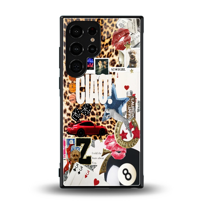 Ciao Luxe back phone cover | glass case for samsung galaxy s23 ultra