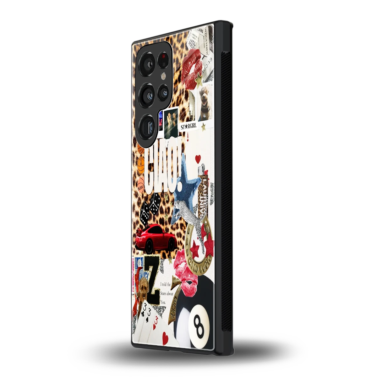 Ciao Luxe samsung galaxy s23 ultra mobile cover | shockproof glass phone case