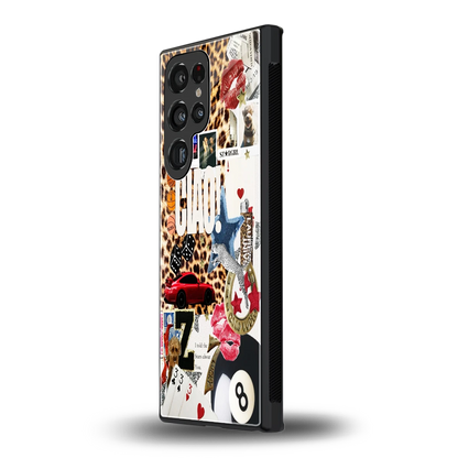 Ciao Luxe samsung galaxy s24 ultra mobile cover | shockproof glass phone case